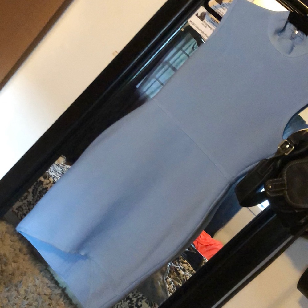 Powder Blue Bandage Dress